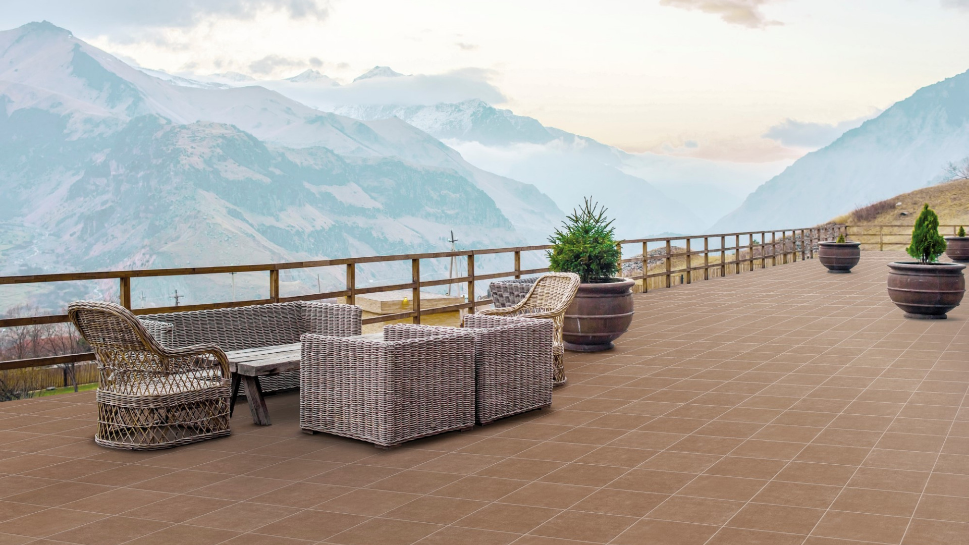 Terrace tiles
